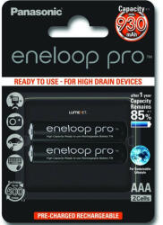 Panasonic Eneloop Pro AAA 950mAh NIMH (2 db) Újratölthető elem (156616)