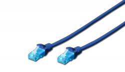 ASSMANN 5m Cat5e U/UTP hálózati kábel Kék U/UTP (UTP) (DK-1512-050/B)