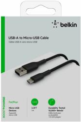 Belkin CAB007bt1MBK USB kábel 1 M USB A Micro-USB A Fekete (CAB007BT1MBK)