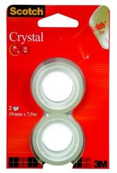 3M SCOTCH "Crystal" 19 mm x 7, 5 m ragasztószalag (UU008702696/XA004839586)