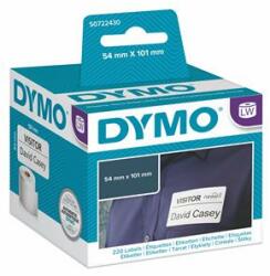 DYMO 54x101 mm LW nyomtatóhoz etikett (220 db etikett) (S0722430)