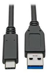 PremiumCord ku31ck05bk USB-C - USB 3.0 A (USB 3.1 gen 2), 3A, 10Gbit/s 0, 5 m fekete kábel (ku31ck05bk)