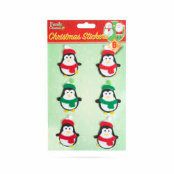 Family Karácsonyi 3D filc matrica szett pingvin - 15 x 20 cm - 6 db / csomag (58251B)