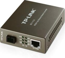 TP-Link MC111CS WDM 100(réz)-100FX(SC) Single mód optikai média konverter (MC111CS)