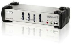 ATEN CS1734B 4-Port USB 2.0 Asztali KVMP Switch (CS1734B-A7-G) - easy-shop