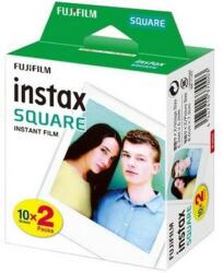 Fujifilm 16576520 Instax Square 86 x 72 mm keret, 62 x 62 mm fotó instant film (20 db) (16576520)