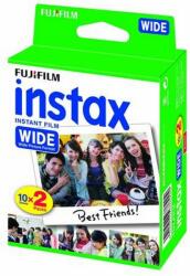 Fujifilm 16385995 Instax Wide 108 × 86 mm keret, 99 × 62 mm fotó instant film (20 db) (16385995)