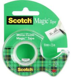 3M SCOTCH "Magic Tape 810" 19 mm x 7, 5 m kézi ragasztószalag adagolón (UU005551005)
