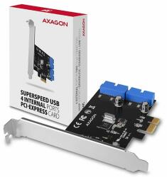 AXAGON PCEU-034VL SuperSpeed USB 4 Internal Ports PCI-Express Card (PCEU-034VL)