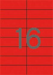APLI etikett címke 105x37 mm piros 320 etikett/csomag (LCA1597)