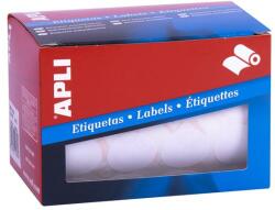 APLI Etikett, 25 mm kör, kézzel írható, tekercsben, APLI, 2400 etikett/csomag (LCA1674) - papirdepo