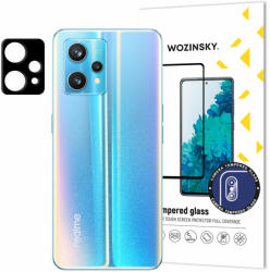 Wozinsky Realme 9 Pro + (9 Pro Plus) Wozinsky Full Camera Glass 9H kameralencse védő üvegfólia fekete
