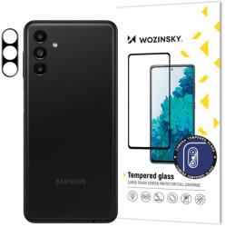 Wozinsky Samsung A13 5G Wozinsky Full Camera Glass 9H kameralencse védő üvegfólia fekete