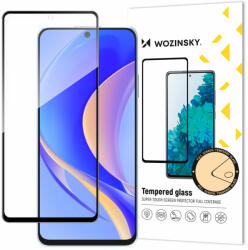 Huawei nova Y90 Full Glue kijelzővédő üvegfólia 9H tok barát fekete