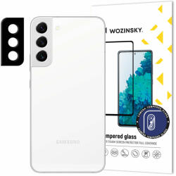 Wozinsky Samsung Galaxy S22 + (S22 Plus) Wozinsky Full Camera Glass 9H kameralencse védő üvegfólia fekete
