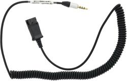 Tellur Кабел Tellur TLL416002, от QD към 3.5mm жак(м), 2.92m, черен (TLL416002)