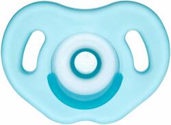 Wee Baby Suzetă de silicon Wee Baby, - Full Silicone, 0-6 luni, albastră (561)