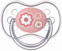 Canpol Suzetă de silicon Canpol - Newborn Baby, 0-6 luni, roz (22/580_pin)