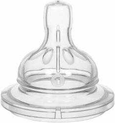 Wee Baby Tetina din silicon Wee Baby - Classic Plus, 0-6 luni (828)