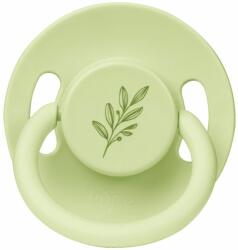 Wee Baby Suzetă din cauciuc Wee Baby - Baby Pure, 0-6 luni, verde (698)