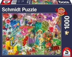 Schmidt Spiele 1000 db-os puzzle - Happy gardening (57383)