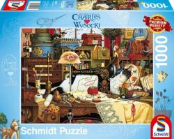 Schmidt Spiele 1000 db-os puzzle - Maggie the messmaker - Charles Wysocki (59993) (59993)