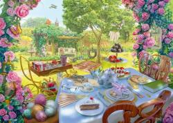 Schmidt Spiele 59974 - Tea in the garden - 1000 db-os Secret puzzle (59974)
