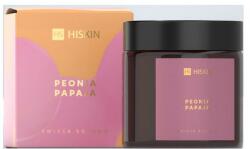 HiSkin Lumânare parfumată naturală din ceară de soia cu aromă de bujor și papaya - HiSkin Home 100 ml