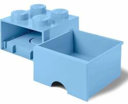 LEGO® Recipient depozitare Szuflada klocek LEGO® z 4 wypustkami (Light Royal Blue) (RC40051736)