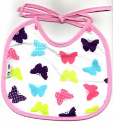  Akuku megkötős, kicsi előke - pillangók