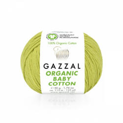 Gazzal Iplik Sanayi ve Ticaret Limited Şirketi Gazzal Organic baby cotton - sárgászöld