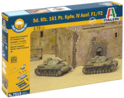 Italeri Easy Kit Pz Kpfw IV & Sd Kfz 161 Ausf F1/ F2 1:72 (7514)