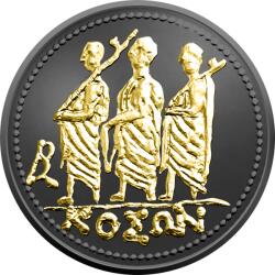 Casa de Monede Celebrul Koson - medalie înnobilată cu metale prețioase Moneda