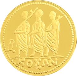 Casa de Monede Kosonul, medalie comemorativă din aur pur, Proof