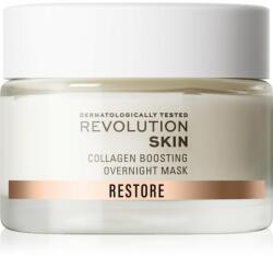 Revolution Skincare Restore Collagen Boosting cremă-mască de noapte regeneratoare pentru stimularea secreției de colagen 50 ml Masca de fata