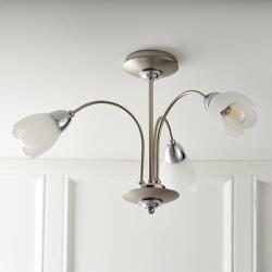 Endon Lighting Plafoniera Petal 3lt semi flush (124-3 ENDON)