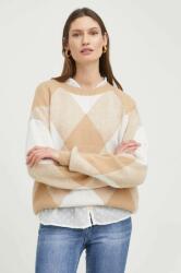 ANSWEAR pulover femei, culoarea bej BBYX-SWD06C_80X