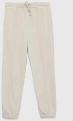Abercrombie & Fitch pantaloni de trening pentru copii culoarea bej, neted 9BYY-DKG099_08X