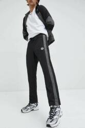 Unfair Athletics pantaloni de trening barbati, culoarea negru, cu imprimeu 9BYY-SPM0UW_99X