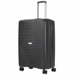 CarryOn Transport fekete 4 kerekű nagy bőrönd (502399)