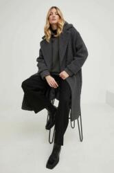 Answear Lab pantaloni femei, culoarea negru, drept, high waist BBYX-SPD00M_99X
