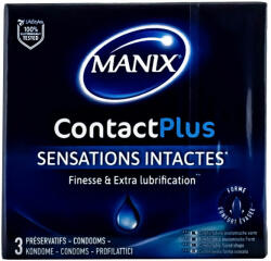 Manix prezervative 3 buc Contact Plus