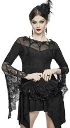 Devil Fashion Rochie pentru femei DEVIL FASHION - Morticia Gothic Knitted - ESKT029
