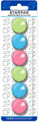 STARPAK mágnes szett, 6 db-os, pasztell színek (STK-398961) - officetrade