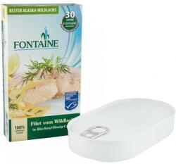 Fontaine File de somon salbatic in sos Bio cu miere si mustar Fontaine 200 grame (FN1760)