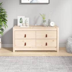 vidaXL Dulap lateral, 100x40x54 cm, lemn masiv de pin (821774) Comoda