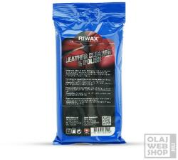 Riwax Leather Cleaner & Polish bőrtisztító és ápoló kendő 15db-os