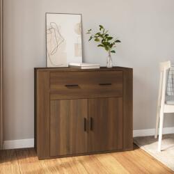 vidaXL Servantă, stejar maro, 80x33x70 cm, lemn compozit (816575) Comoda