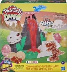 Hasbro Play Doh Dino Crew Insula cu oase si lava F1500