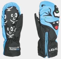 Level Gloves Level Glove Lucky Pattern gyerek egyujjas síkesztyű, kék, 2-3 éves